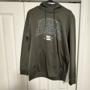 Under Armour Olive Green Pullover Hoodie